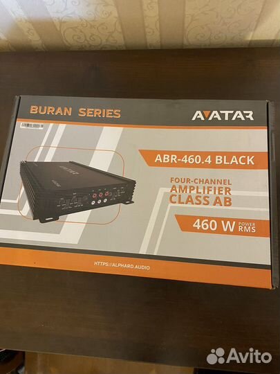 Усилитель avatar abr 460.4