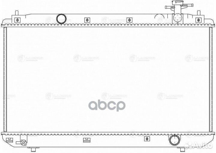 Радиатор охлаждения LRc 3004 luzar