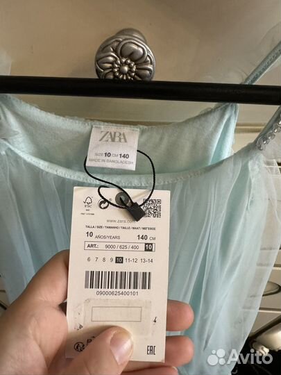 Zara платье для девочки