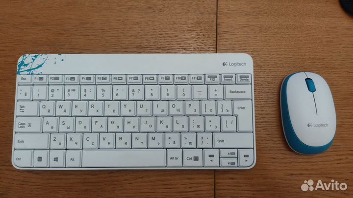 Клавиатура Logitech MK240 беспроводная + мышь