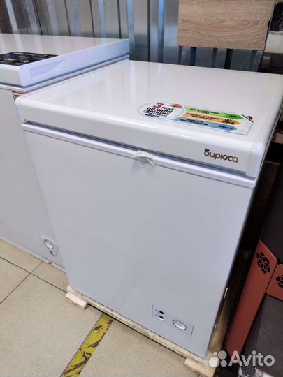 Морозильный ларь Бирюса Б-100KX белый