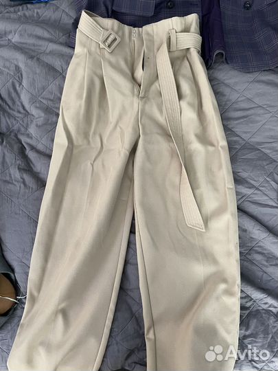 Брюки бежевые H&M