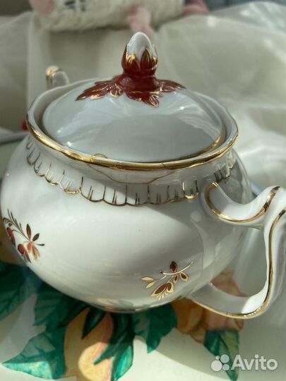 Сервиз чайный Вербилки СССР Барбарис