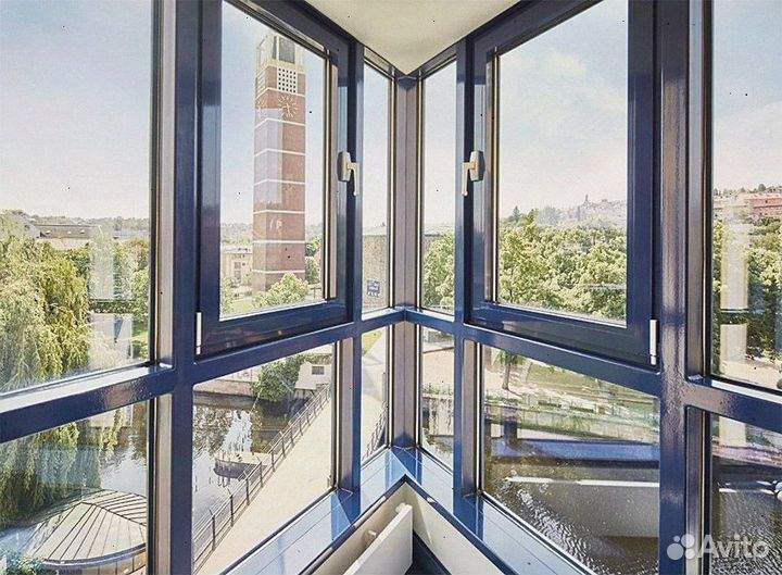 Окна алюминиевые в любое помещение