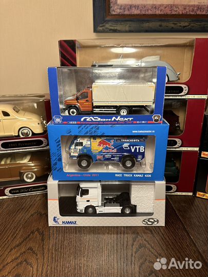 1:43 SSM, Eligor, нап: KAMAZ 4326; KAMAZ 54901
