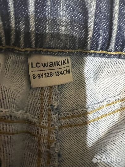 Джинсы для девочки 128-134