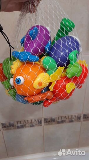 Игрушки для купания ванны