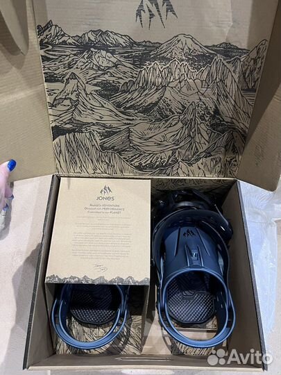 Крепление (М) new для сноуборда Jones Mercury 2023