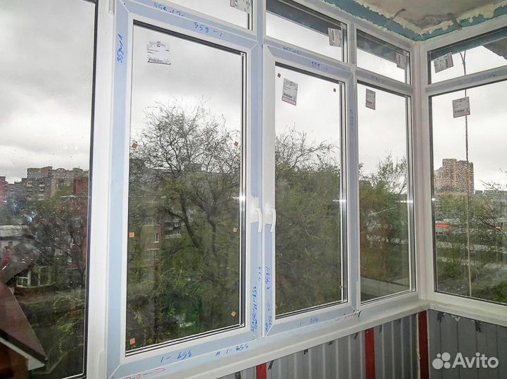Остекление балконов и лоджий. Рассрочка без банка