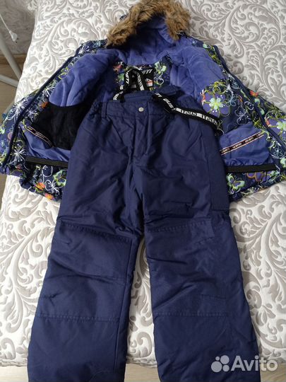 Зимний костюм для девочки134
