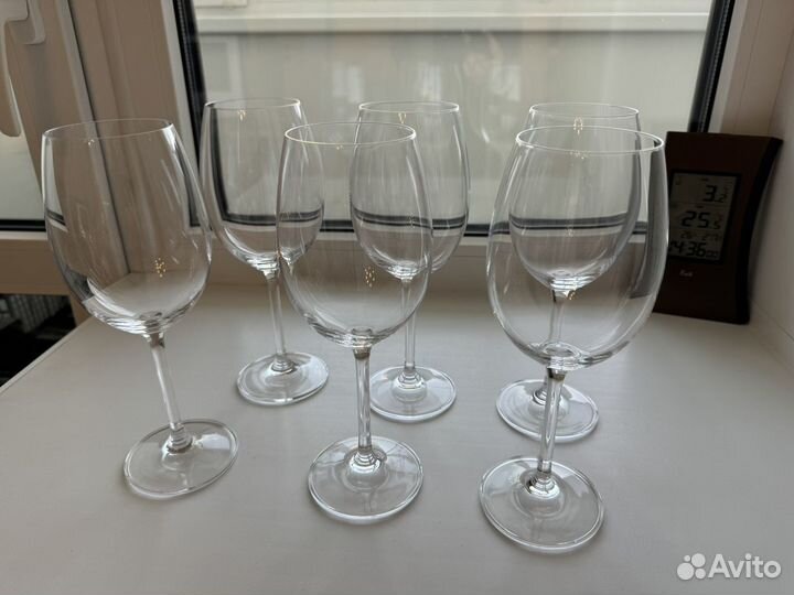 Набор бокалов для вина bohemia crystalite 450 мл