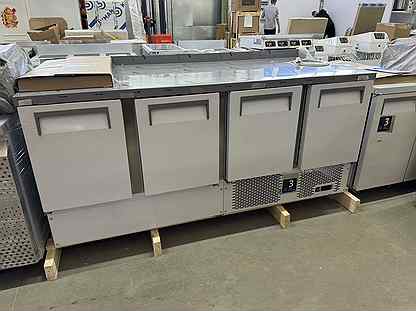 Стол холодильный Polair модель TMi4GN-GC с бортом