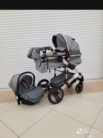 Коляска 3 в 1 Luxmom 510