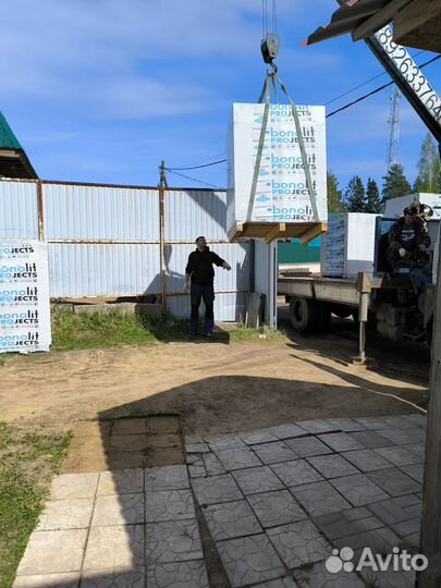 Перегородочные блоки Бонолит