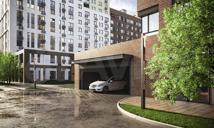 Квартира-студия, 26,5 м², 6/25 эт.