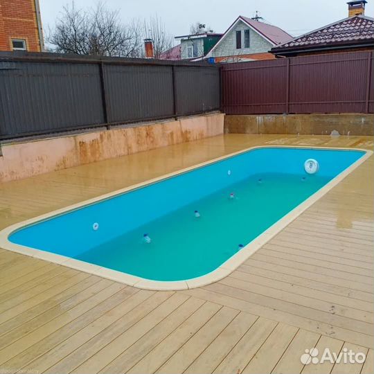 Бассейн из полипропилена