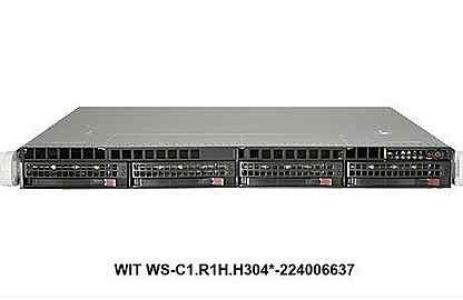 Сервер Supermicro WIT WS-C1.R1H.H304-224006637