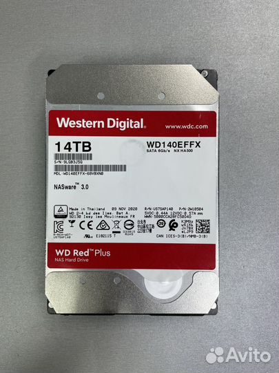 Western Digital WD Red 14 тб 14TB WD140effx