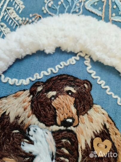 Картина вышитая ручная работа