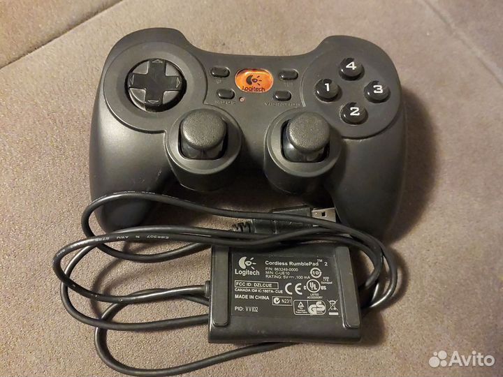Джойстик (геймпад) Logitech Cordless RumblePad 2