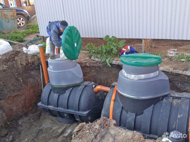 Септик эко Аквабокс 7 фекальный