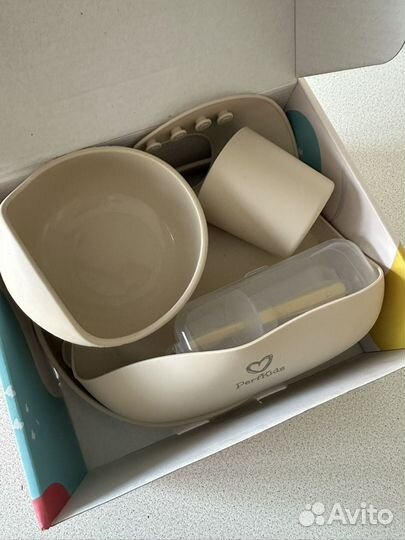 Детский набор посуды новый
