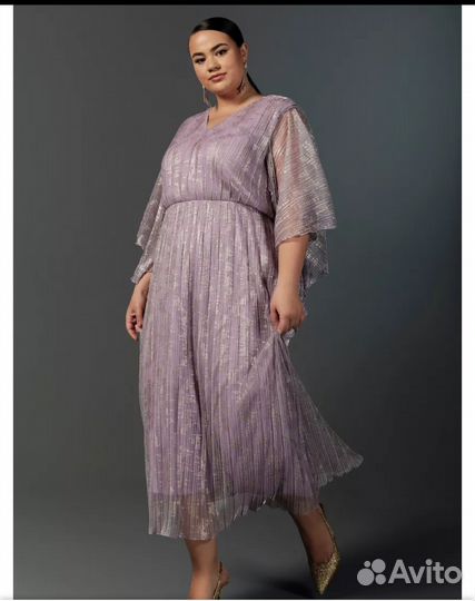 Нарядное женское платье большого размера