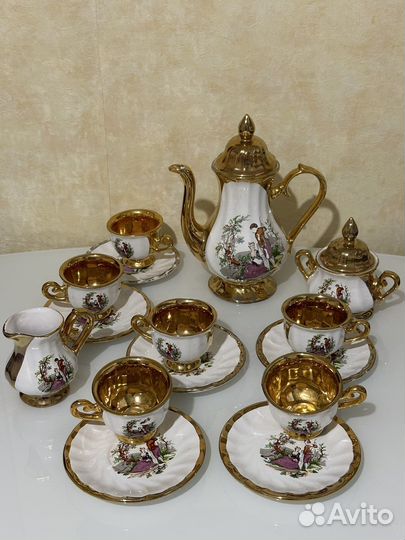 Чайно-кофейный сервиз «Мадонна» U.L.Wolf Ceramiche