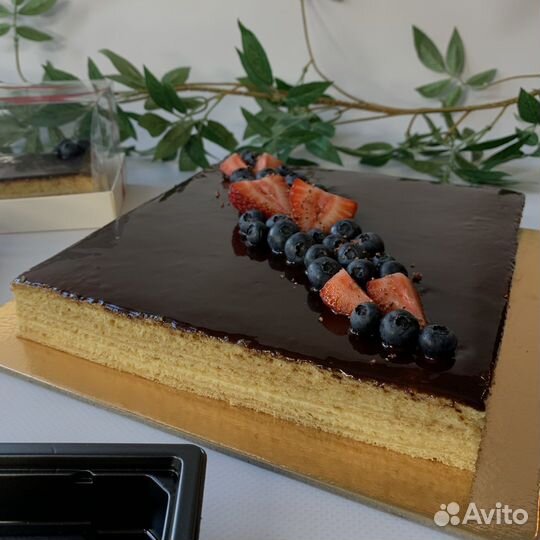 Торт на праздник (птичка)