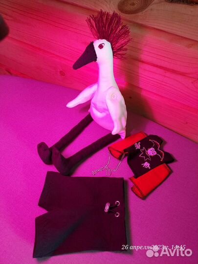 Ручная работа новые игрушки гусь тильда киш