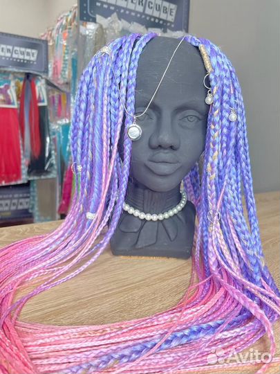 Де косы, канекалон, Зизи, афрокудри