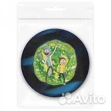 Тарелки набор Rick and Morty, бумажные 23 см, 6 шт