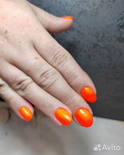Маникюр с покрытием гель лак