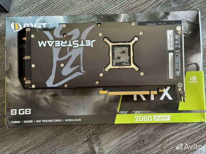 Видеокарта Palit GeForce RTX 2060 super JetStream