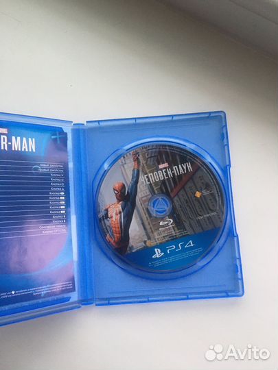 Игра для playstation ps4 человек паук