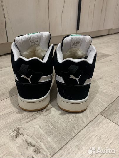 Кроссовки зимние puma с мехом