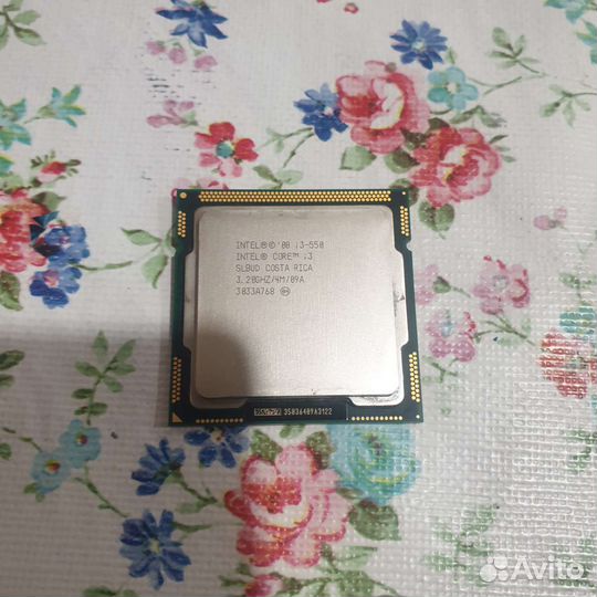 Процессор intel core i3-550