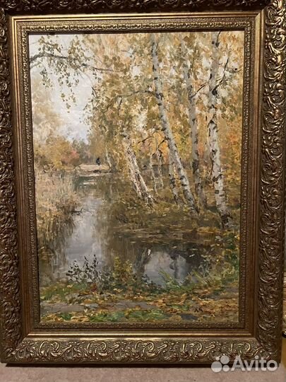 Картина маслом на холсте пейзаж