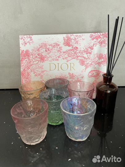 Стаканы dior перламутровые