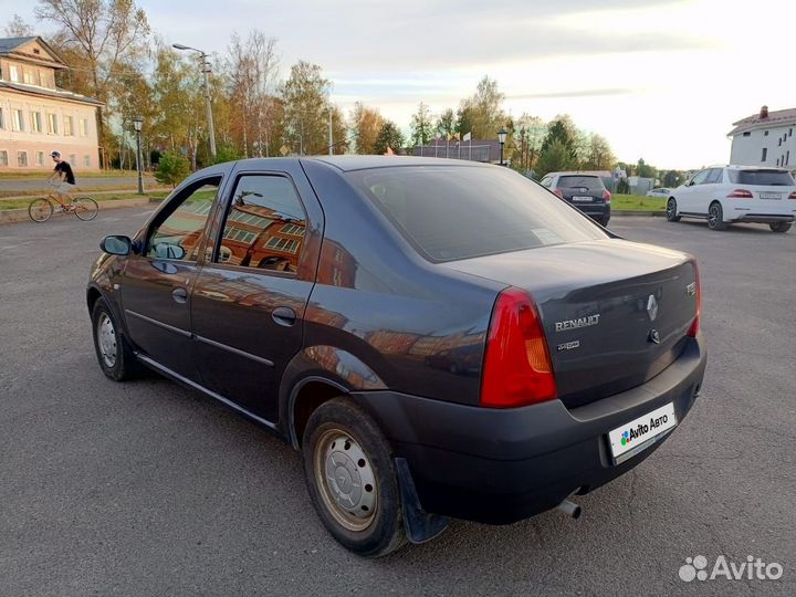 Renault Logan 1.4 МТ, 2008, 204 018 км