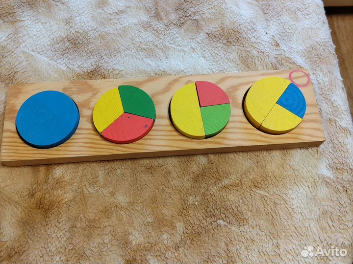 Развивающие игрушки. Вкладыши монтессори