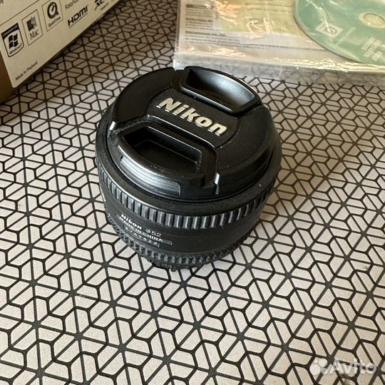 Объектив nikon 50mm 1 8