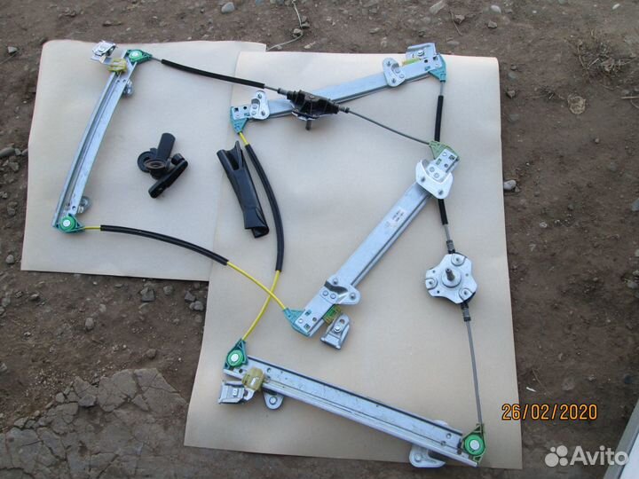 Механические ручные стеклоподьёмники на ваз 2190