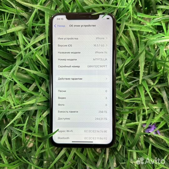 iPhone Xs, 256 ГБ