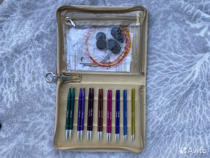 Набор спиц knit pro zing deluxe