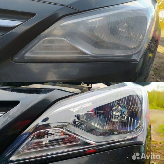 Полировка фар