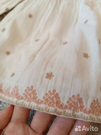 Платье из муслина Zara 68