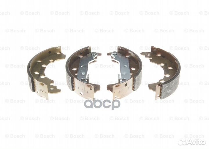 Колодки тормозные барабанные зад 0986487599