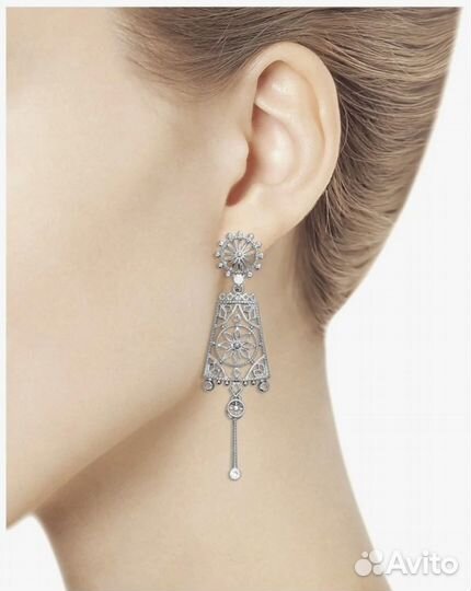 Серебряные серьги