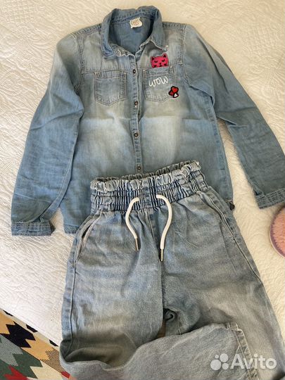 Пакет одежды для девочки 122-134